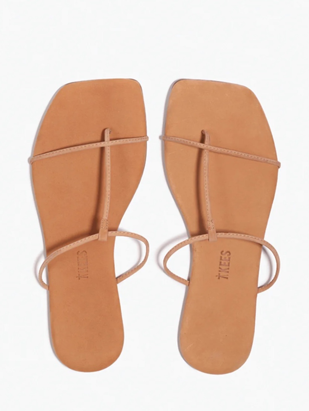 TKEES Chloe Sandals pout minimalist suede